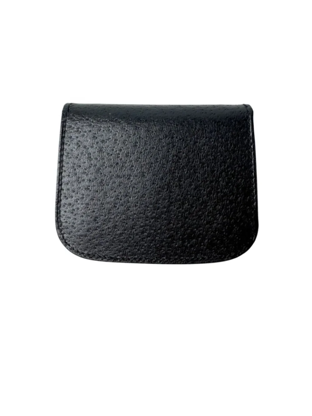 Gucci Vintage GG Marmont Coin Purse Black Leather
